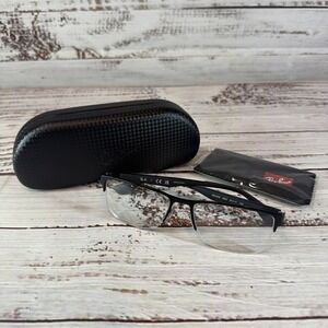 RAY-BAN RB 6335 2503 BLACK GUNMETAL AUTHENTIC FRAMES EYEGLASSES 54/17/145